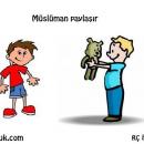 Gör Öğren Ezberle Müslüman Paylaşır Karikatürü