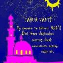 Sahur Vakti Karikatürü