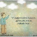 Yağmuru Gönderen Allah'tır Karikatürü